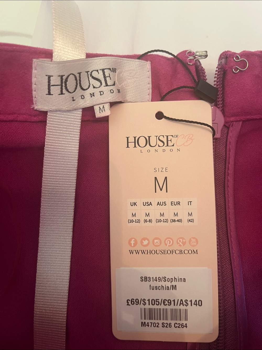 NWT House of CB Sophina Faux Suede Lace Up Pants - Picture 8 of 10